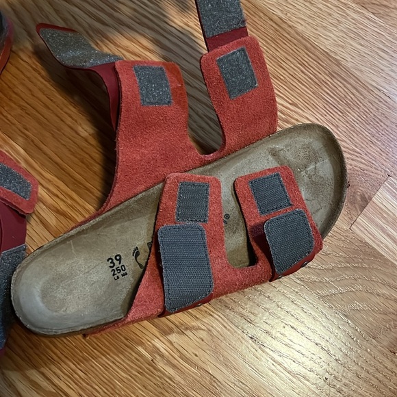 Birkenstock Uji Nubuck Suede Leather Sandals Size 8 NWT - Picture 14 of 16